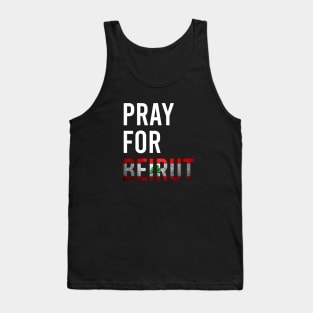 Pray For Beirut Tank Top